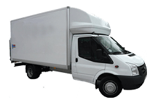 Van Hire Heathrow Airport - Ford Luton 3.5 ton Tail Box Lift Truck - Truck hire Heathrow airport
