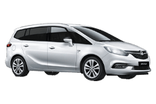 Van Hire Heathrow Airport - Vauxhall Zafira 5 + 2 - Minibus hire Heathrow airport